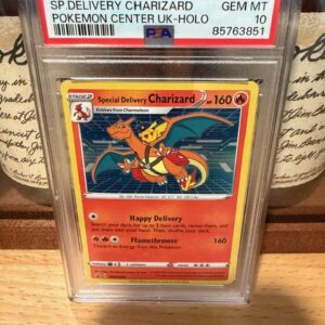 2022 Pokémon SWSH BSP #075 Special Delivery Charizard – GEM MINT 10 (PSA Graded)